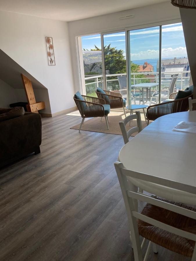Grand Et Luxueux Appartement Lumineux 4 Pers Vue Mer Wifi Inclus Киберон Экстерьер фото